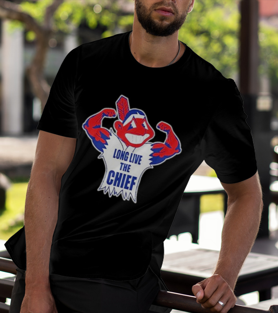 Cleveland Indians Chief Wahoo Long Live The Chief T-Shirt