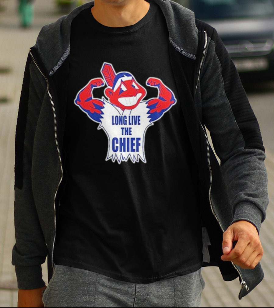 Cleveland Indians Chief Wahoo Long Live The Chief T-Shirt