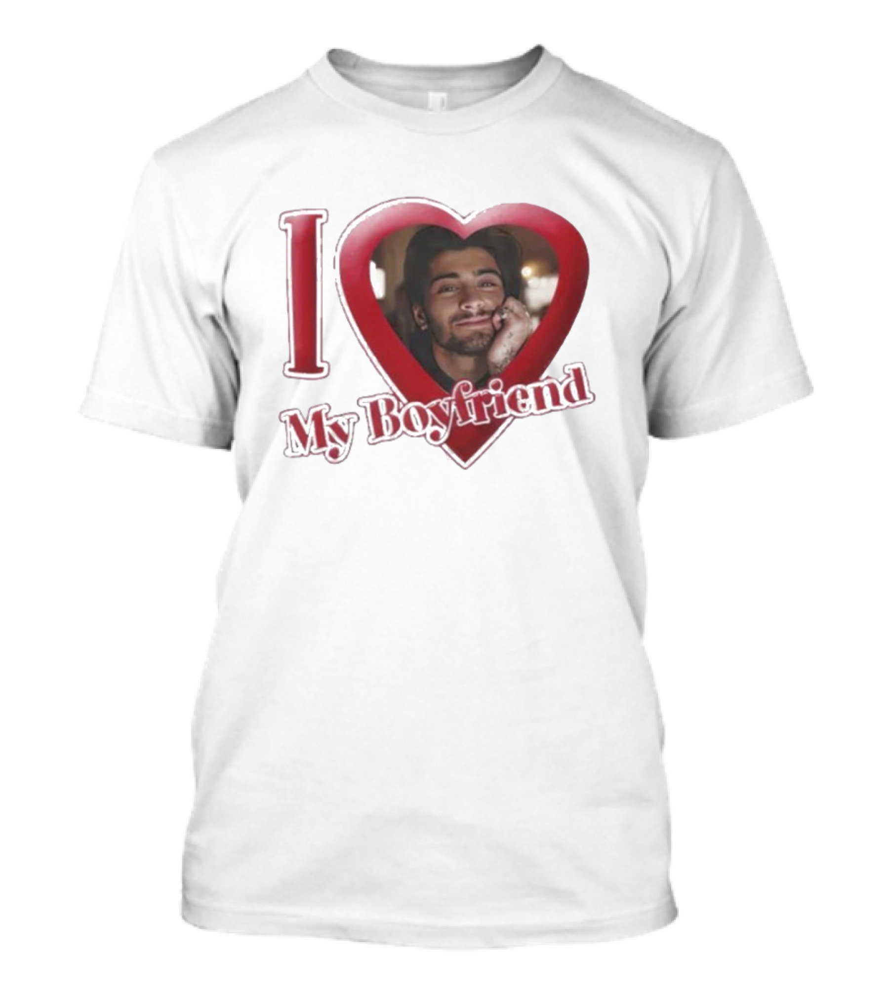 I Heart My Boyfriend Zayn Malik One Direction T-Shirt