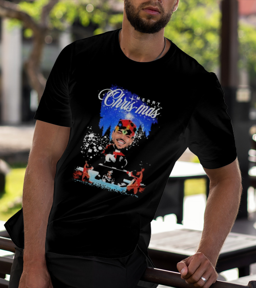 Merry Christmas Chris-Mas Santa DJ Scene T-Shirt