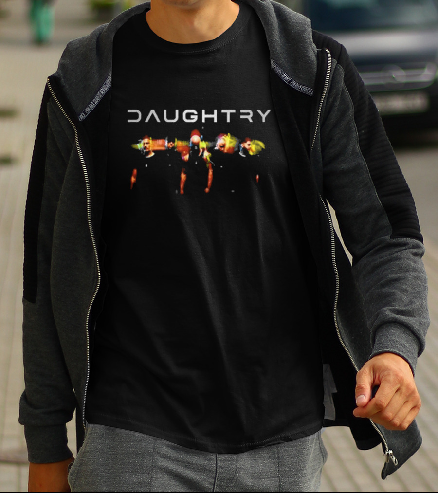 Daughtry Band Photo Group Members Frontman T-Shirt
