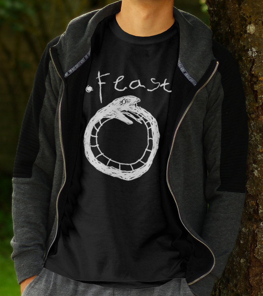 Feast Ouroboros Snake Circle T-Shirt