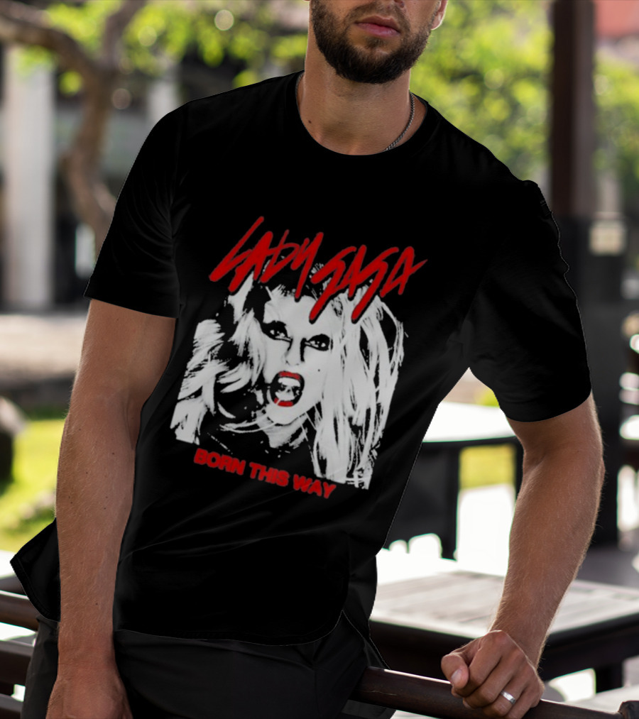 Lady Gaga Born This Way Artwork T-Shirt