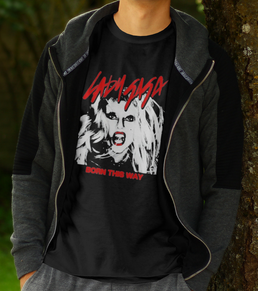 Lady Gaga Born This Way Artwork T-Shirt