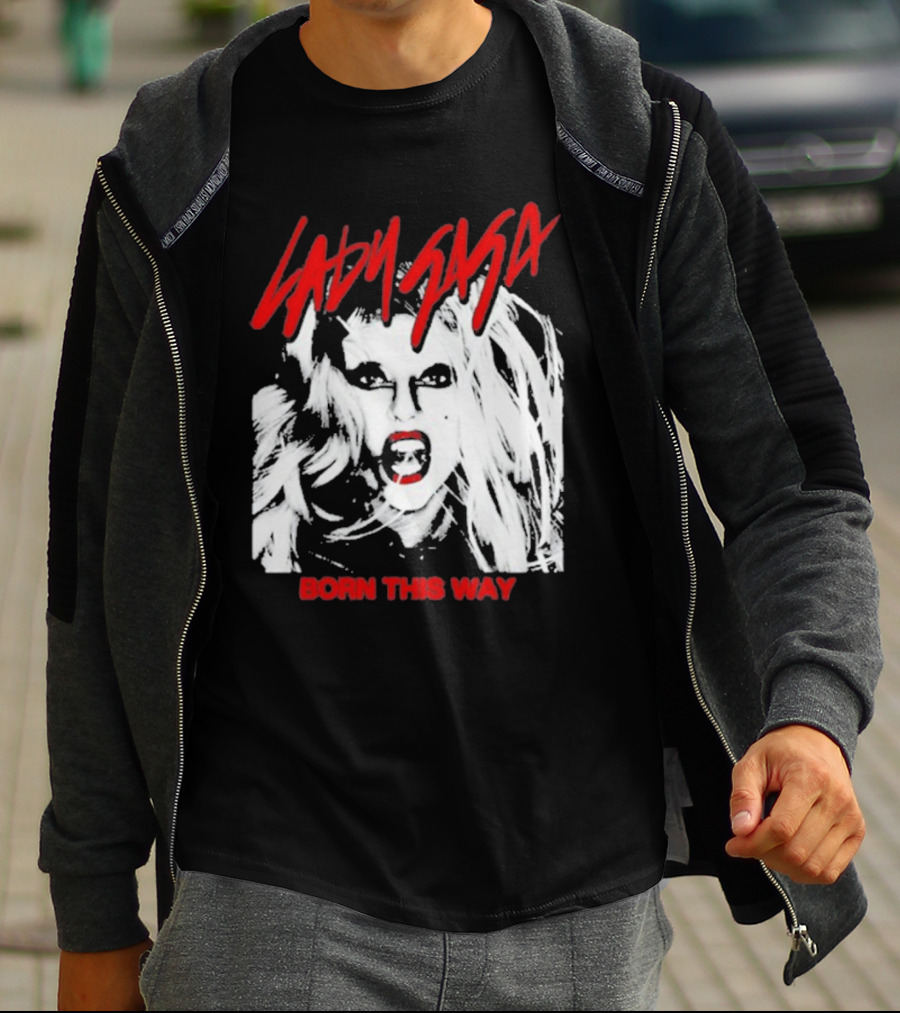 Lady Gaga Born This Way Artwork T-Shirt