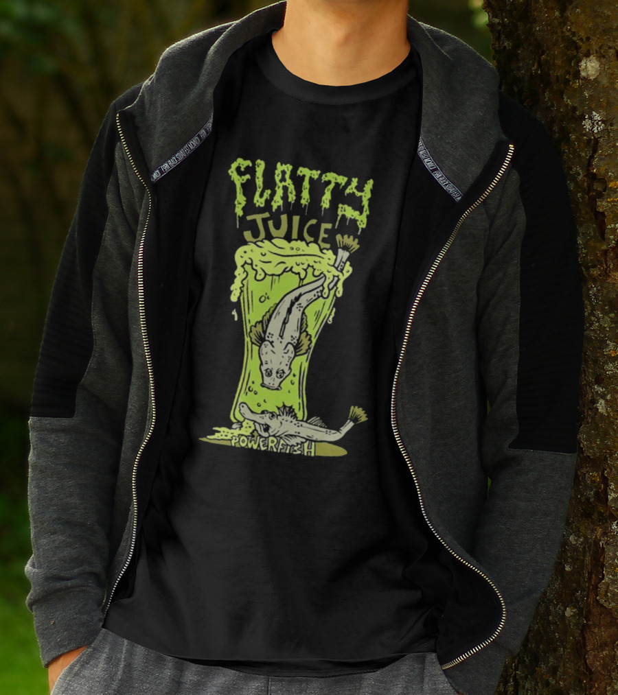 Flatty Juice Powerfish Dr. Moose T-Shirt