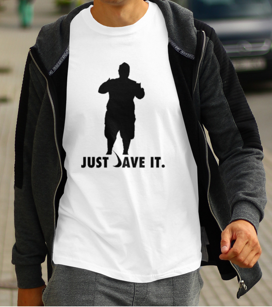 Dave Danna Just Dave It Silhouette Swoosh T-Shirt