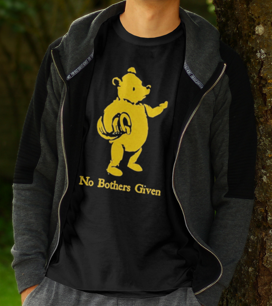 No Bothers Given Bear T-Shirt