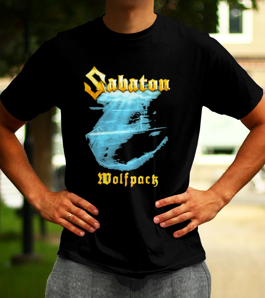 Sabaton Wolfpack Submarine Battle Reflection T-Shirt