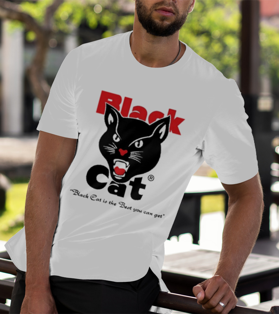 Black Cat Is The Best You Can Get Matthew Livelsberger T-Shirt
