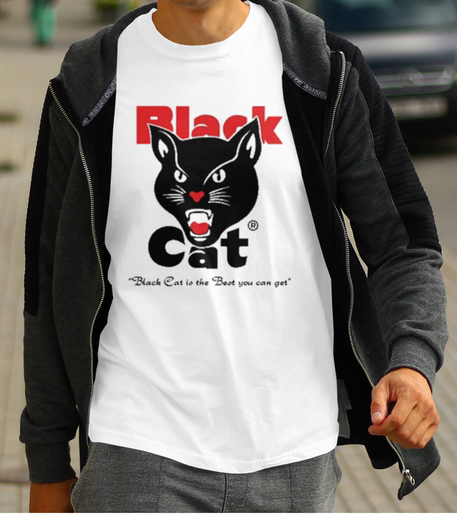 Black Cat Is The Best You Can Get Matthew Livelsberger T-Shirt