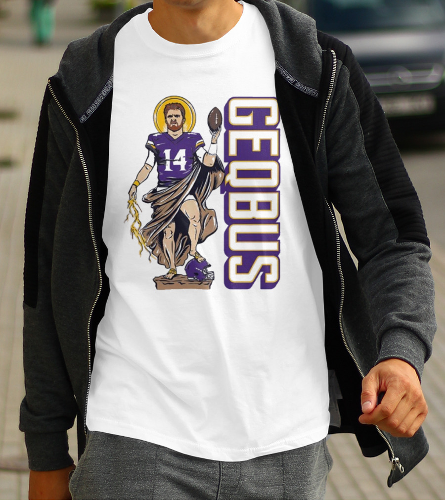 Sam Darnold GEQBUS Football Icon Blessed Athletic T-Shirt