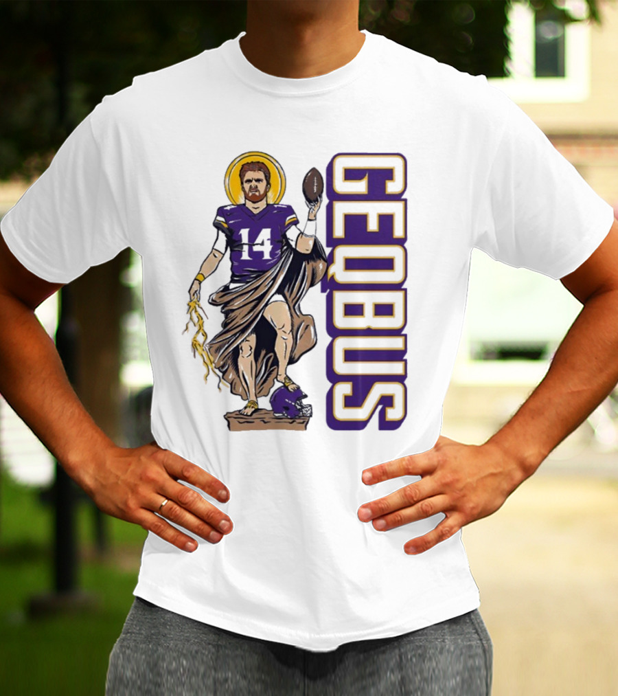 Sam Darnold GEQBUS Football Icon Blessed Athletic T-Shirt