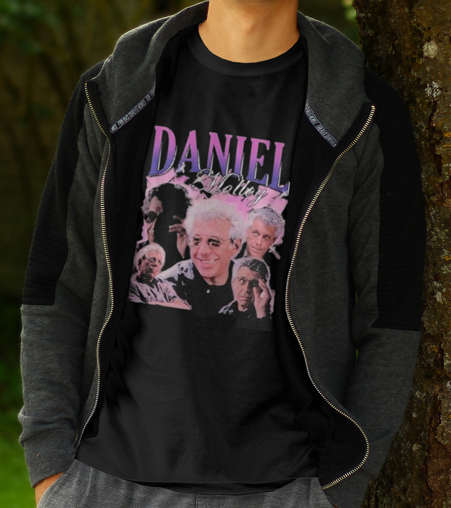 Daniel Molloy Vintage Collage Pink And Purple Aesthetic T-Shirt