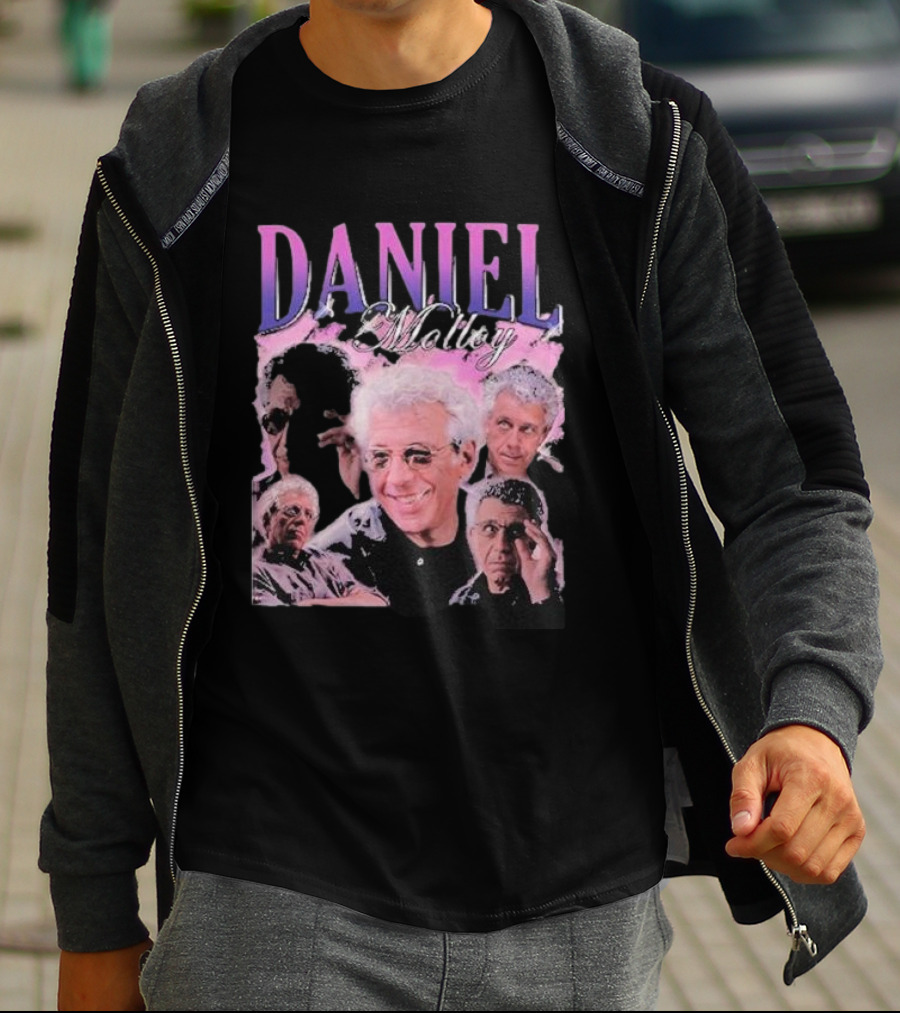 Daniel Molloy Vintage Collage Pink And Purple Aesthetic T-Shirt