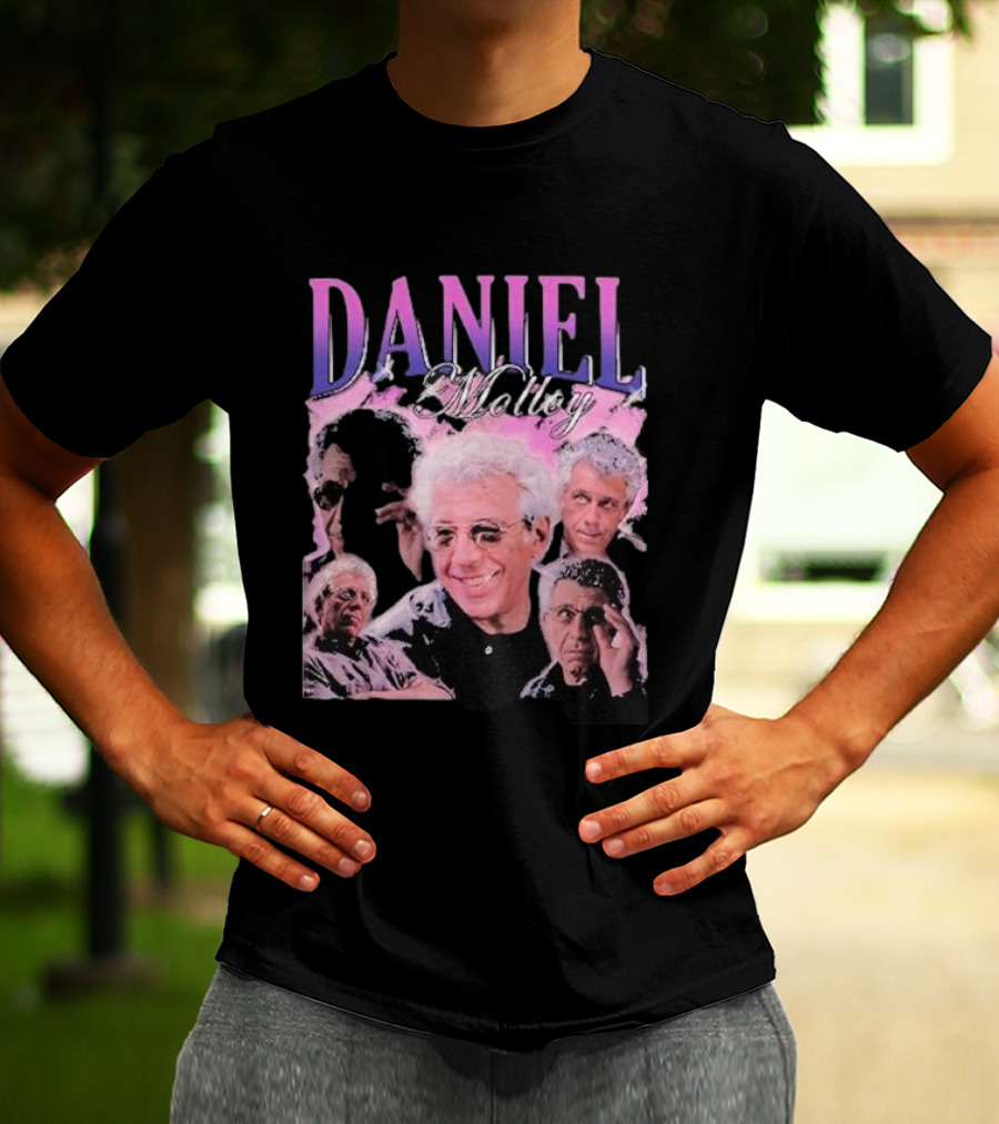 Daniel Molloy Vintage Collage Pink And Purple Aesthetic T-Shirt