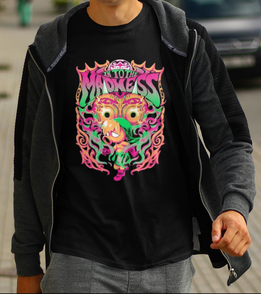 In To The Madness Horta Fantasy Adventure Masked Hero Quest T-Shirt