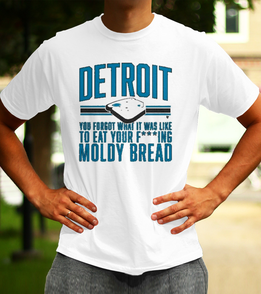 Detroit Football Moldy Bread Reminder T-Shirt