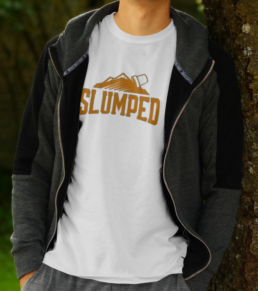 Slumped Gold Mountain Cup T-Shirt