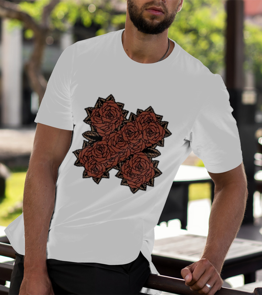 Xplr Sam And Colby Ribsplitter V.2 Floral Rose T-Shirt