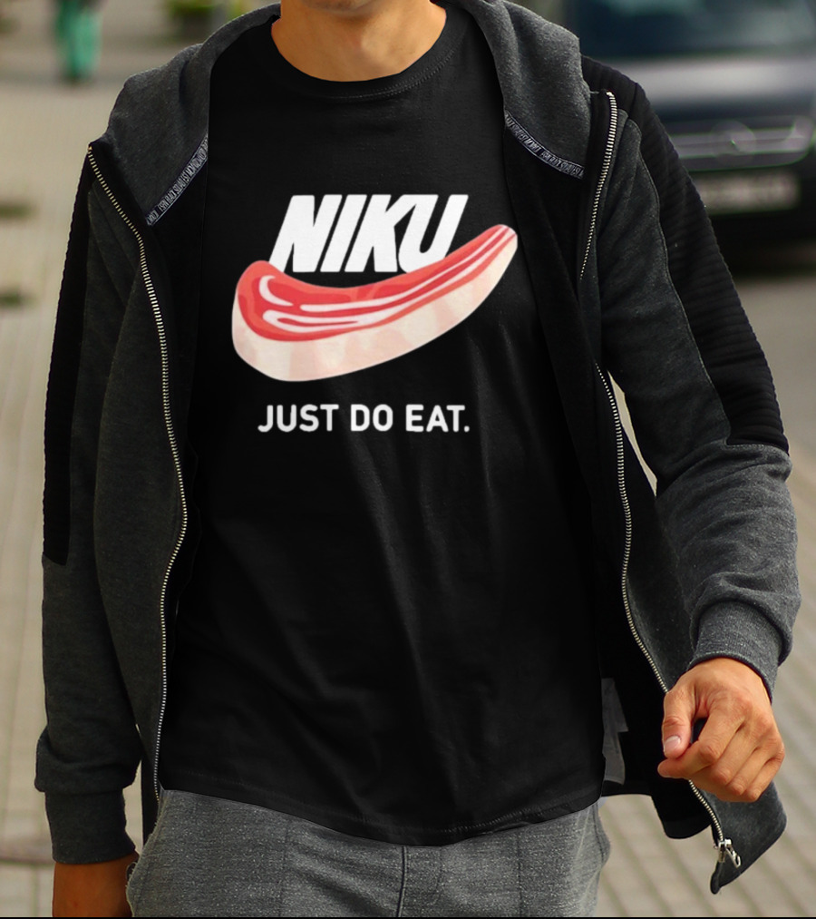 Niku Just Do Eat Steak Slice T-Shirt