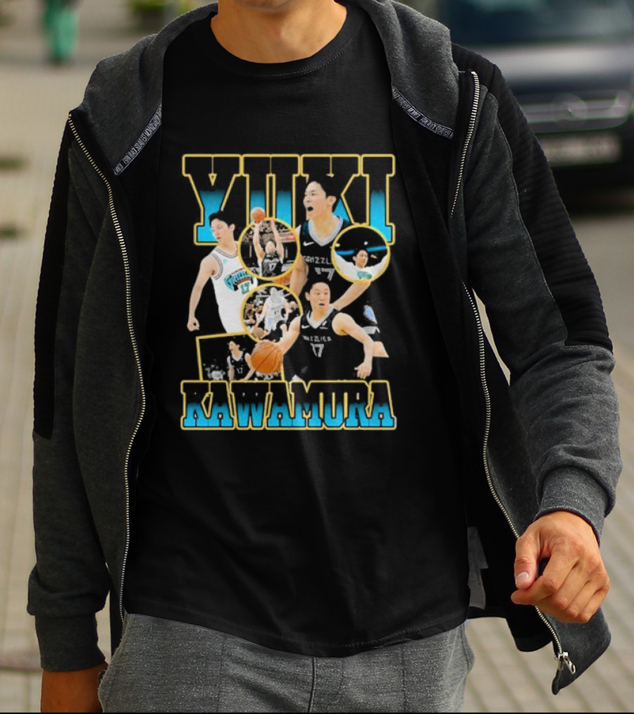 Yuki Kawamura Basketball Action Collage T-Shirt