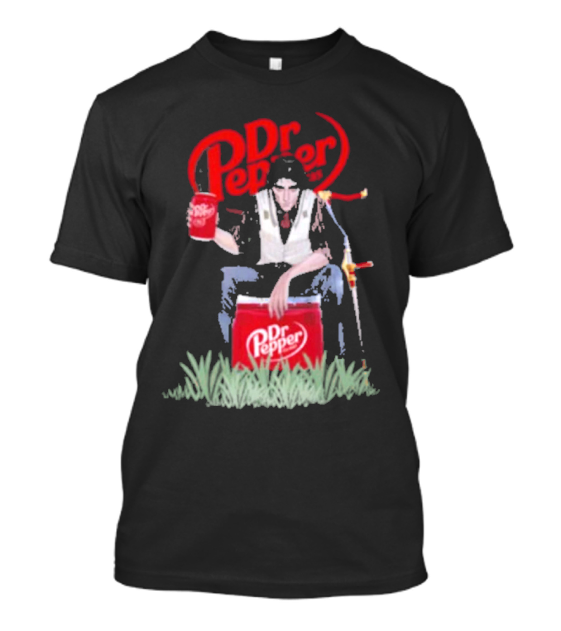 Viktor Season 2 Dr Pepper Warrior Sitting On Dr Pepper Crate T-Shirt