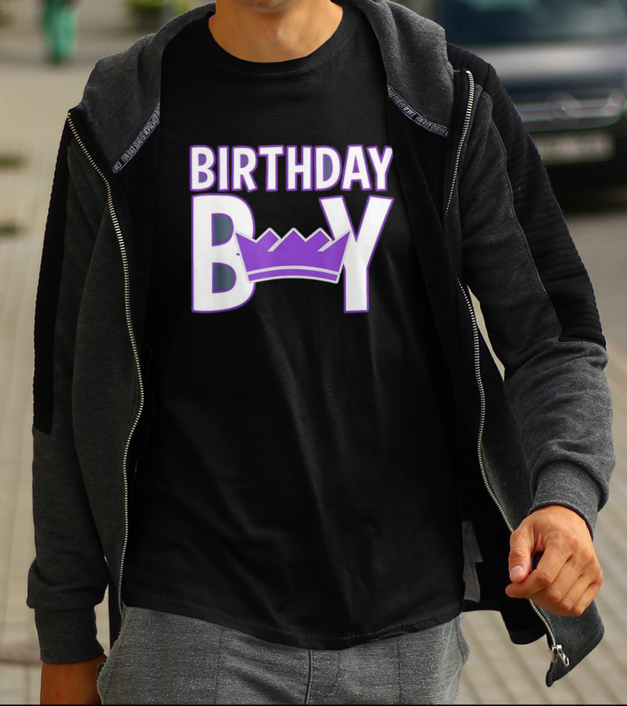 Birthday Boy Sacramento Kings NBA T-Shirt
