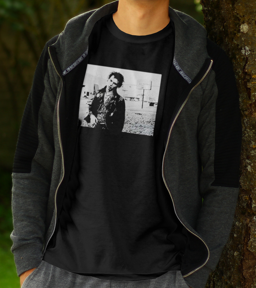 Sex Pistols Babylon Sid Vicious Street Scene Retro Punk Style T-Shirt