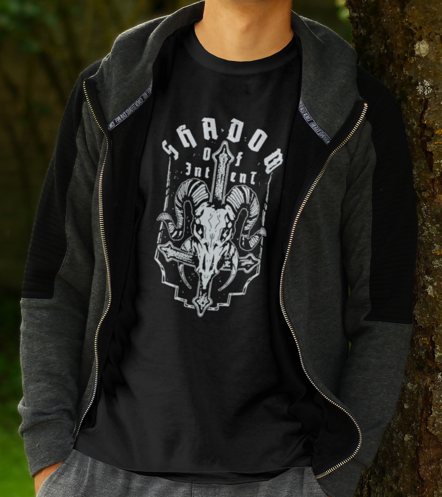 Shadow Of Intent Goat Skull Sword Emblem T-Shirt