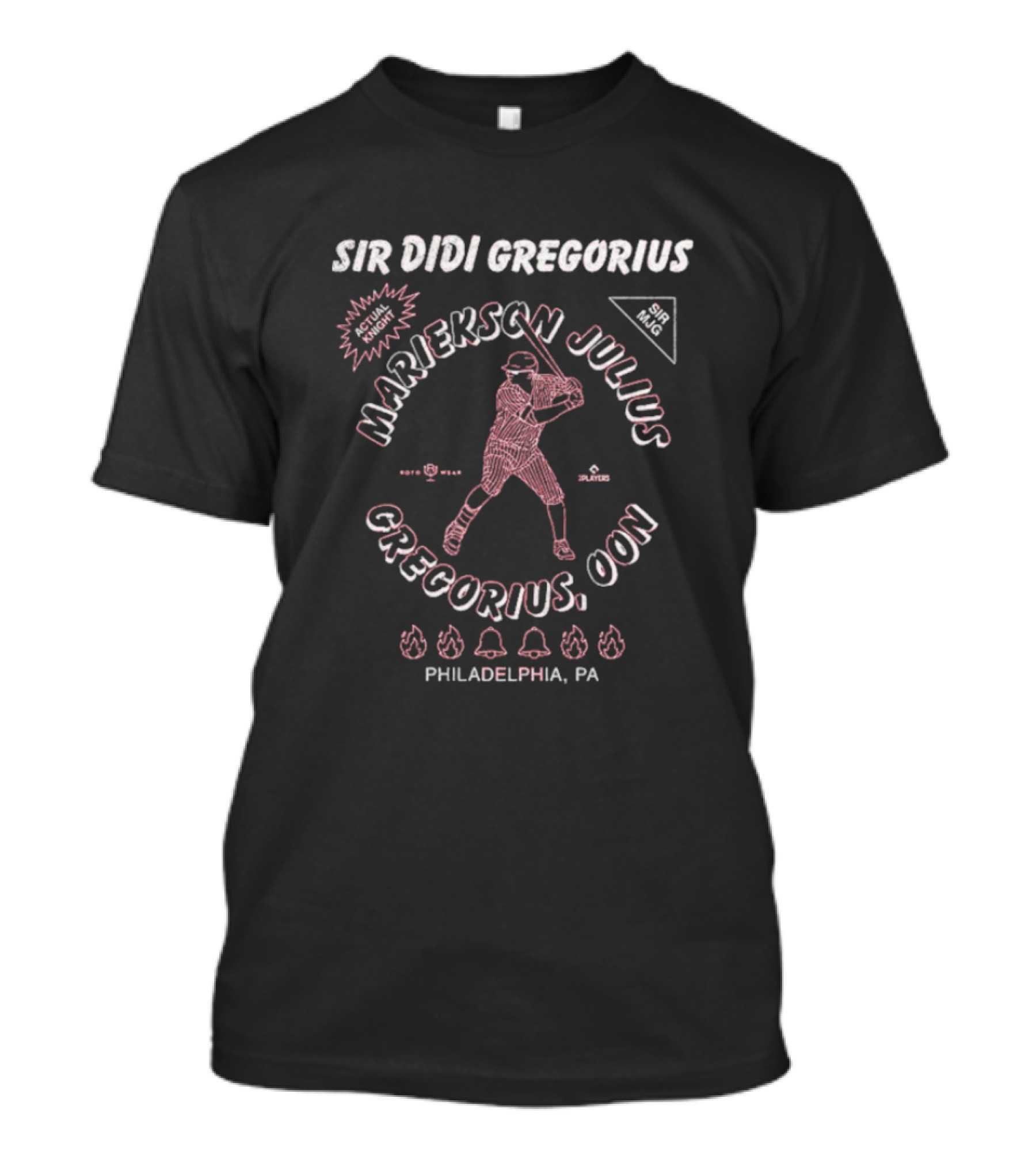 Sir Didi Gregorius Mariekson Julius Gregorius OON Philadelphia PA Baseball Player T-Shirt