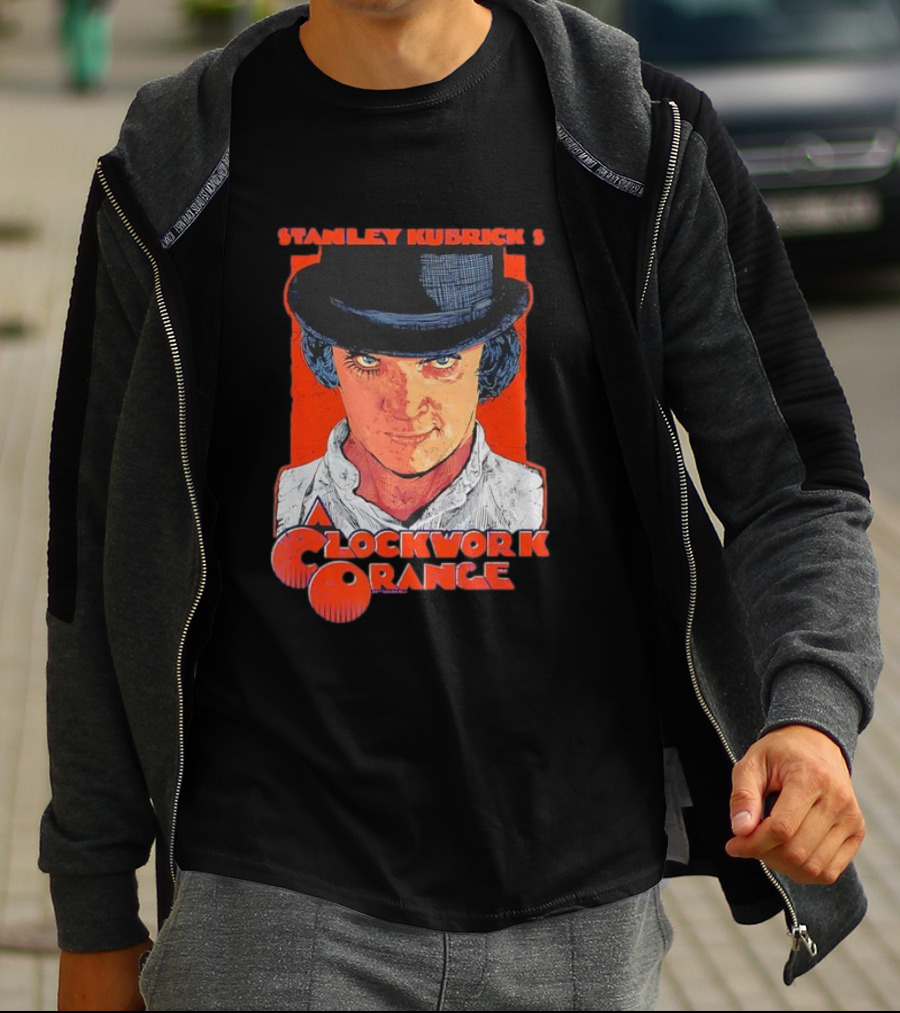Stanley Kubrick’s Work Orange Vintage Style T-Shirt