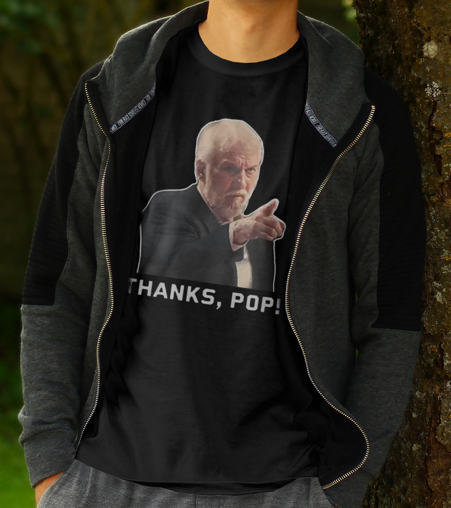 Steve Kerr Gregg Popovich Thanks Pop Pointing Gesture T-Shirt