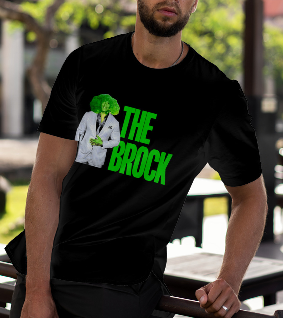 The Brock Broccoli Green Suit Parody T-Shirt