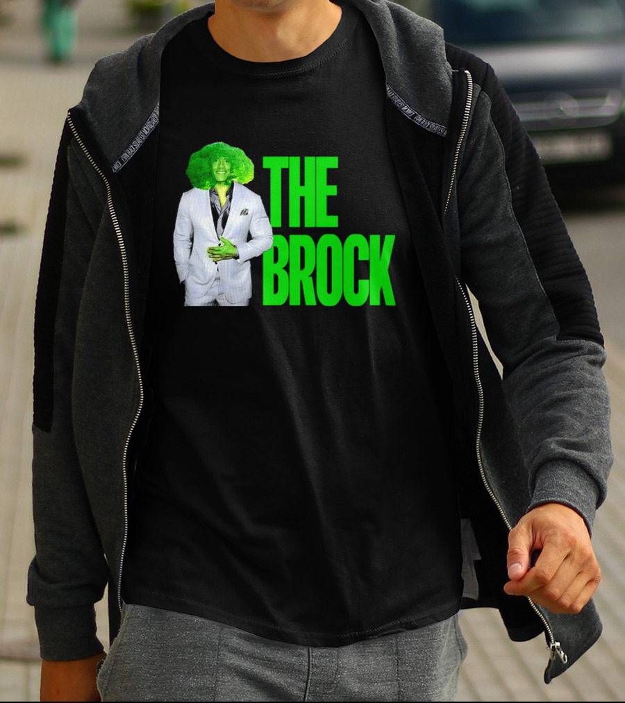 The Brock Broccoli Green Suit Parody T-Shirt