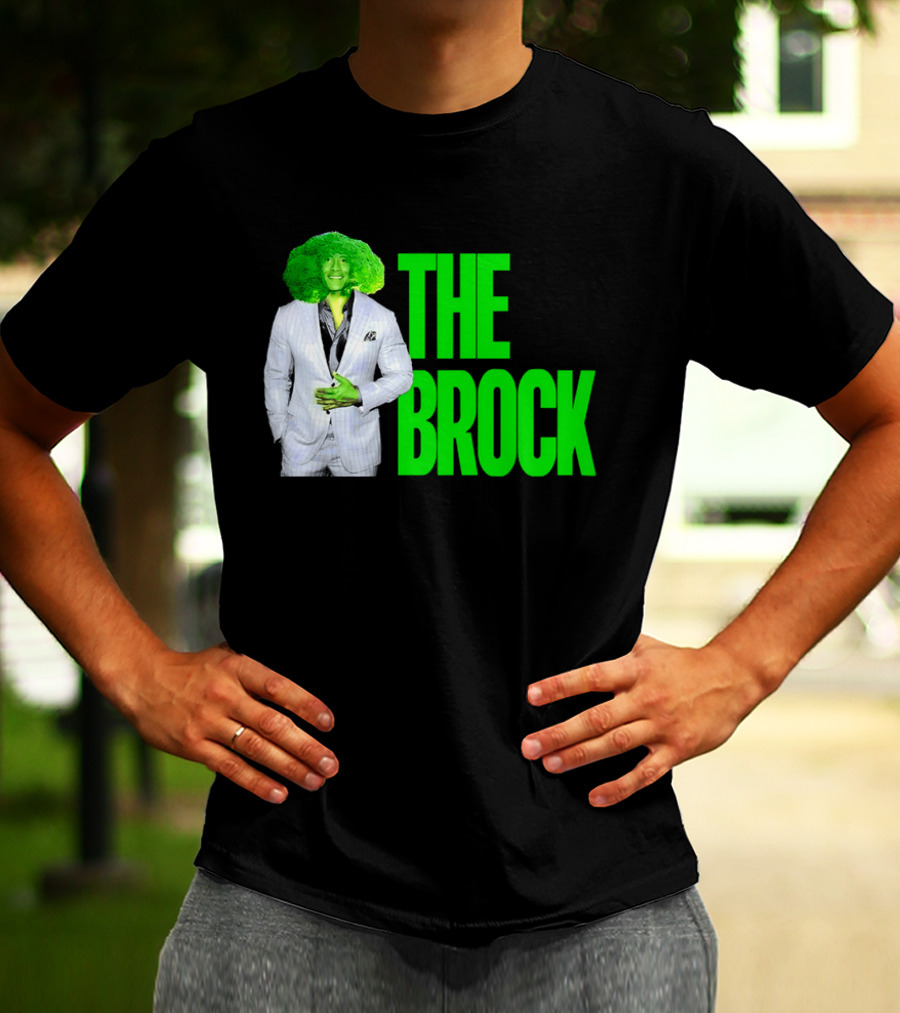 The Brock Broccoli Green Suit Parody T-Shirt