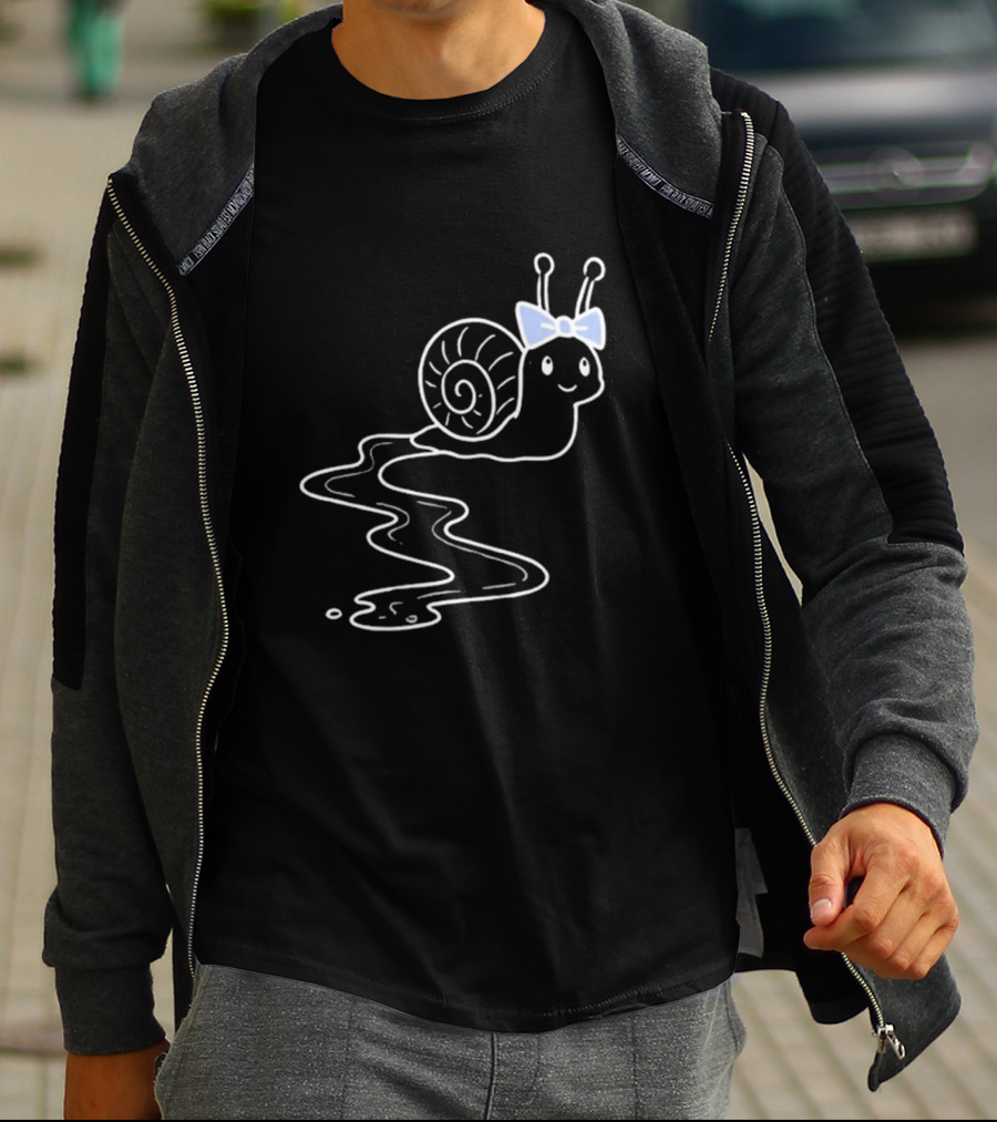 The Righteous Gemstones Cute Snail Trails With Bow T-Shirt