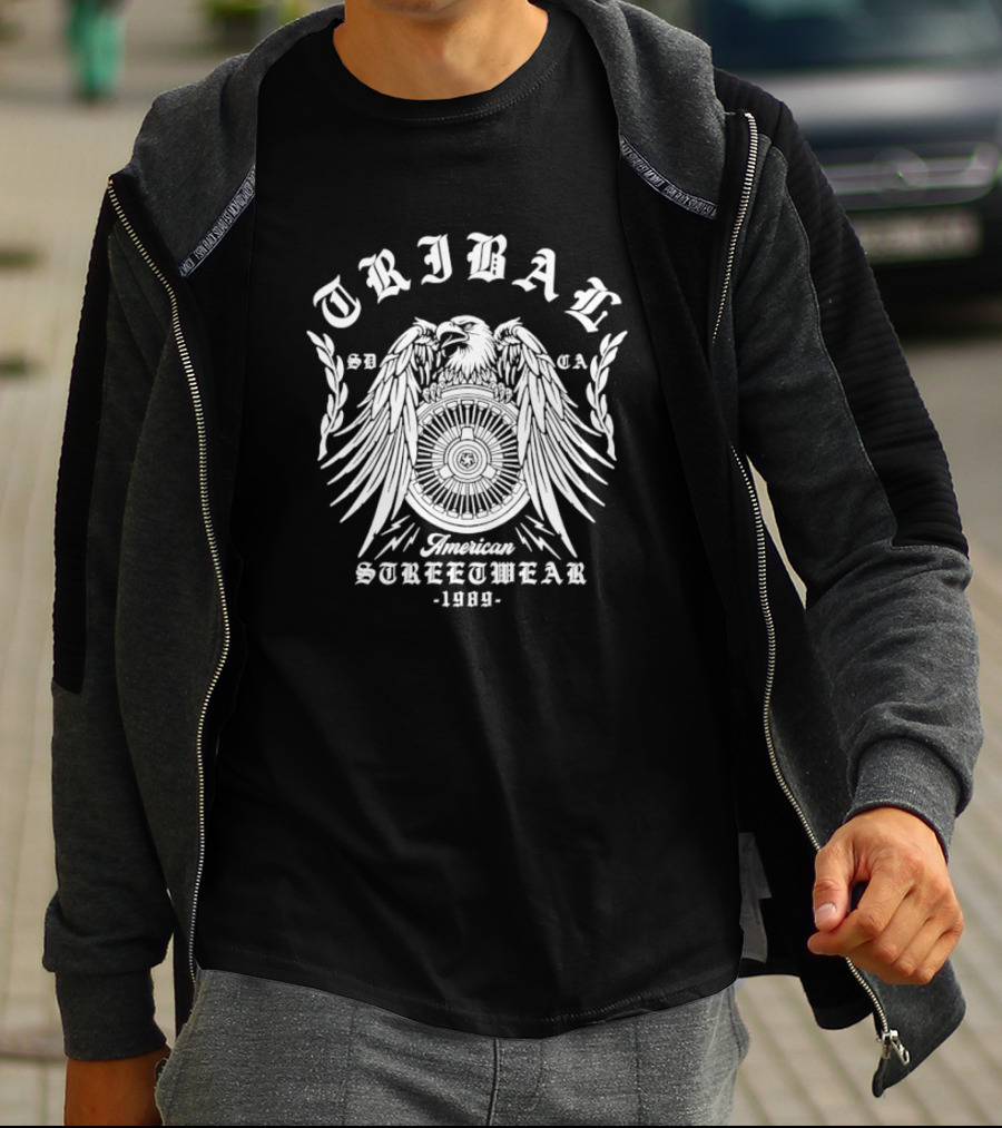 Tribal Gear USA Eagle American Streetwear 1989 T-Shirt
