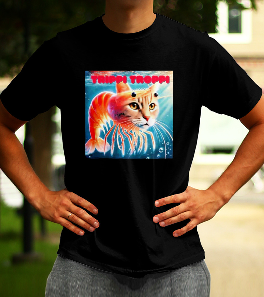 Trippi Troppi Cat Shrimp Hybrid T-Shirt