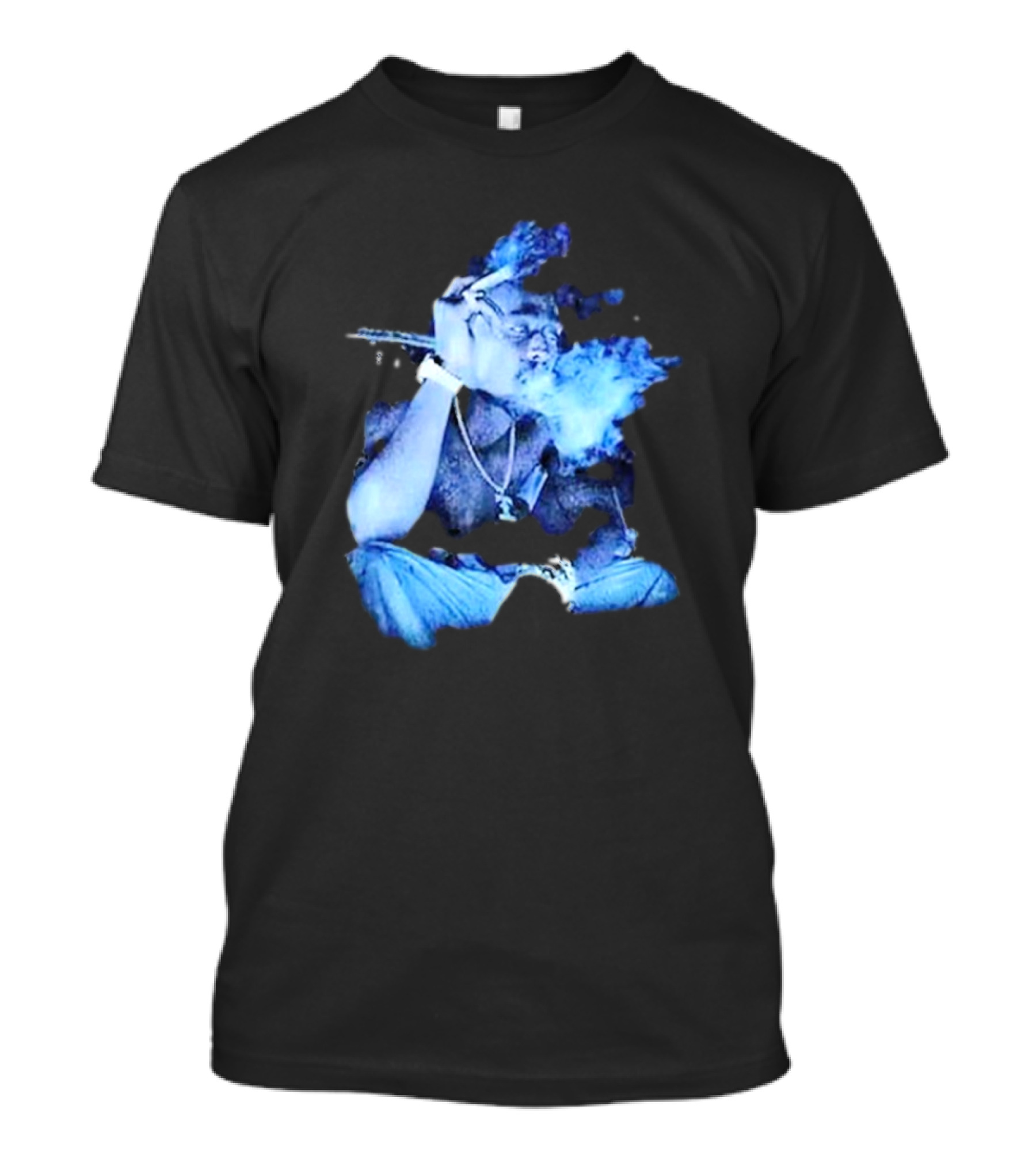Tupac Shakur 2Pac Remember Me Smoke Album Cover Imagery T-Shirt