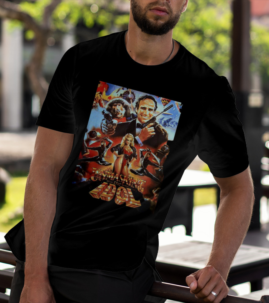 Unmasking The Idol Movie With Spy And Ninja Imagery T-Shirt