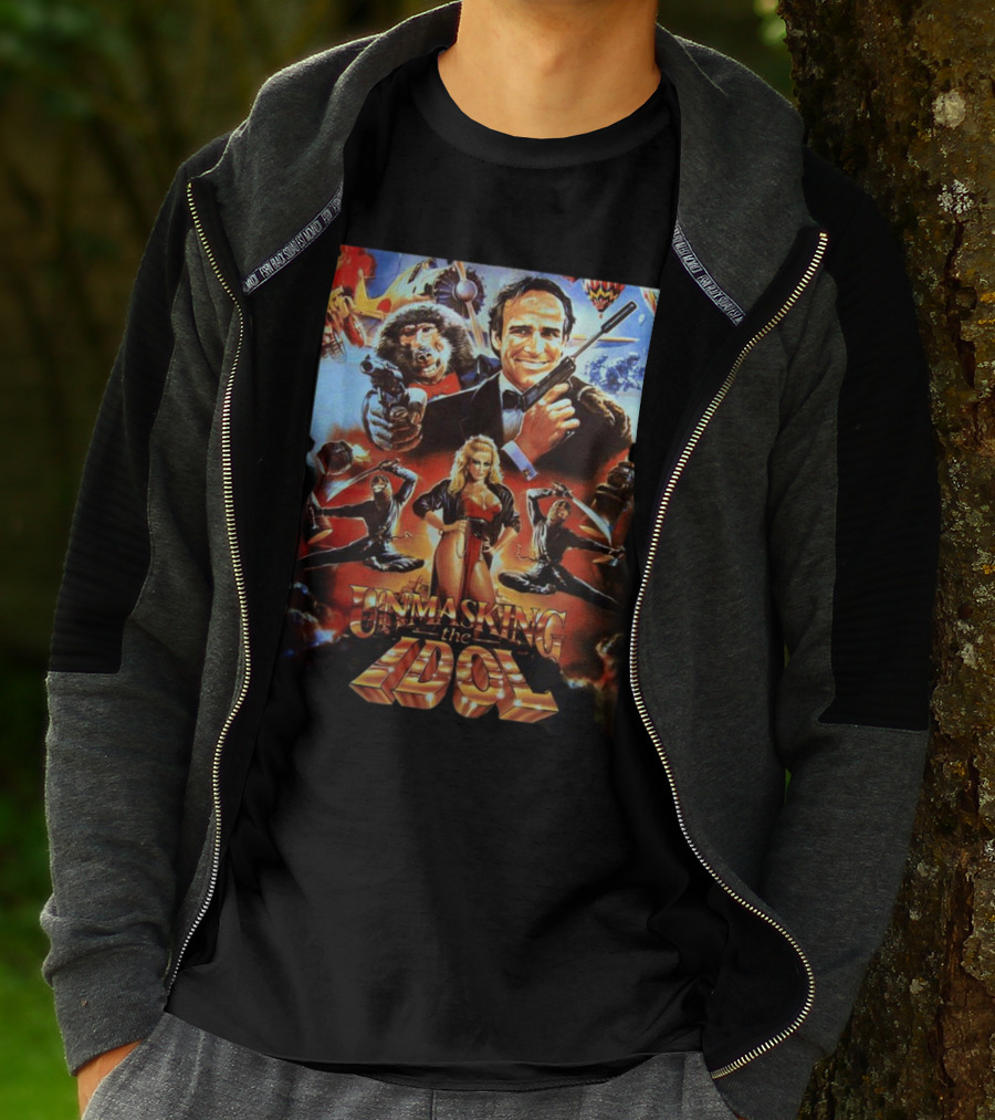 Unmasking The Idol Movie With Spy And Ninja Imagery T-Shirt