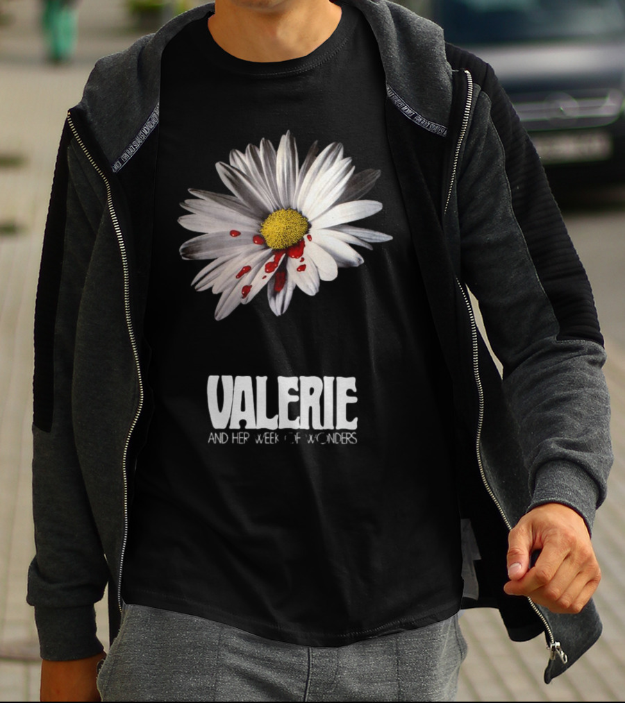 Valerie And Her Week Of Wonders Daisy With Blood Drops T-Shirt