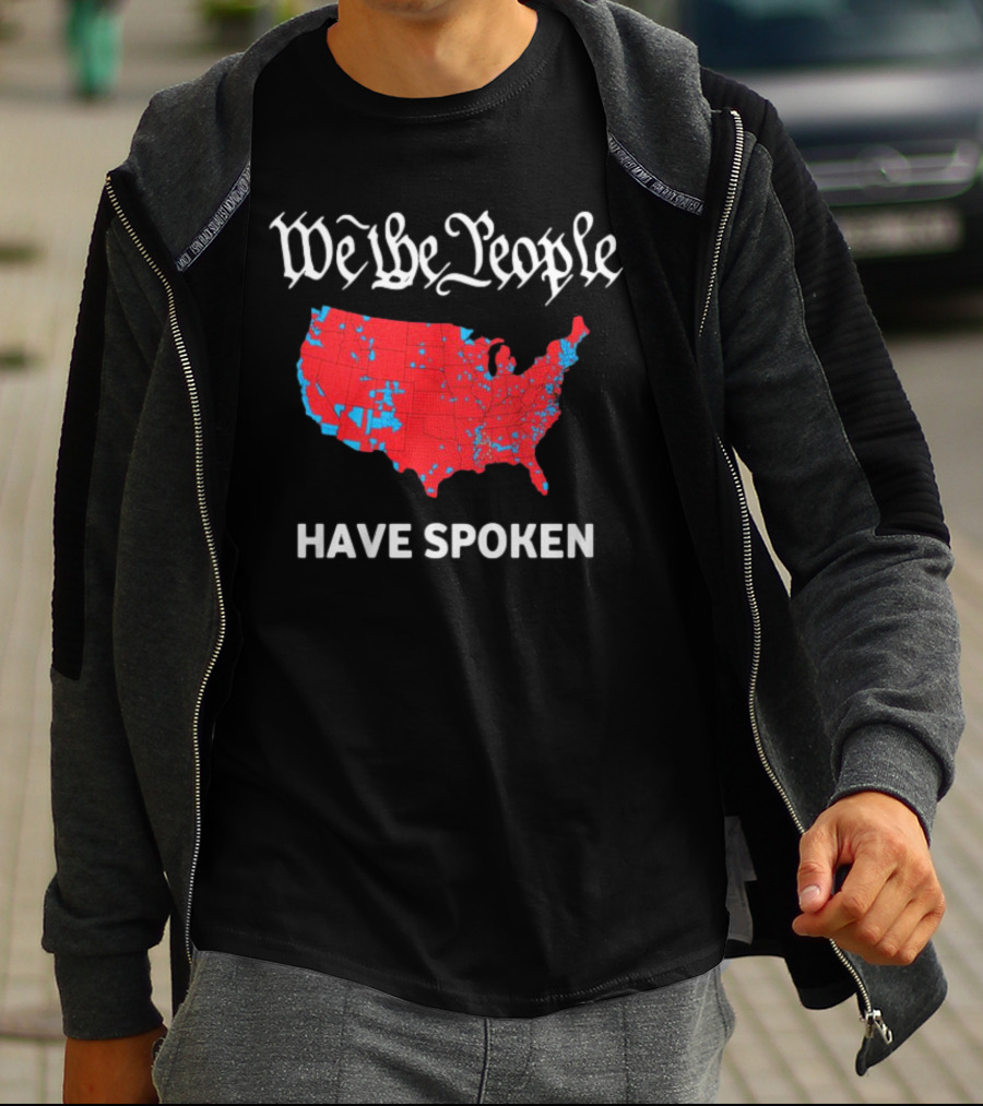 We The People Have Spoken USA Electoral Map T-Shirt