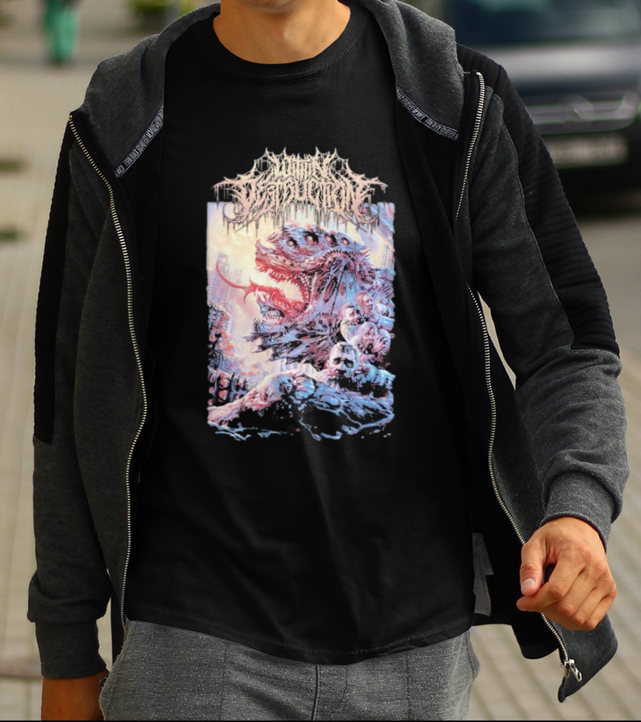 Within Destruction Deathwish Monster Art With Gory Details T-Shirt