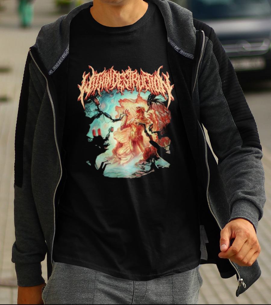 Within Destruction Rebirth Cybernetic Creature Transformation T-Shirt