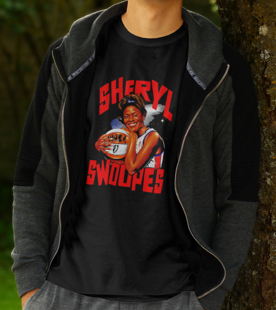 Sheryl Swoopes WNBA Women's Basketball Player T-Shirt