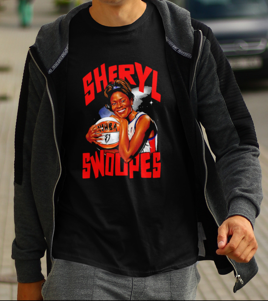 Sheryl Swoopes WNBA Women's Basketball Player T-Shirt