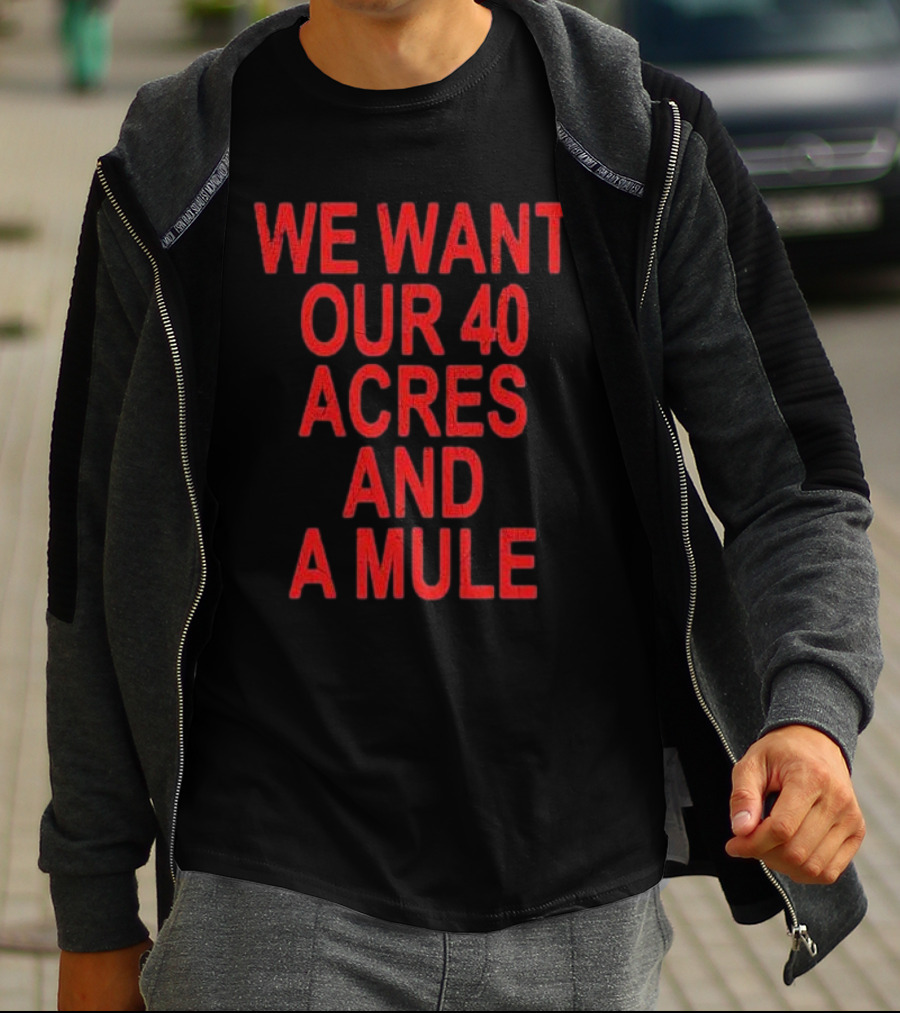 Spike Lee We Want Our 40 Acres And A Mule T-Shirt