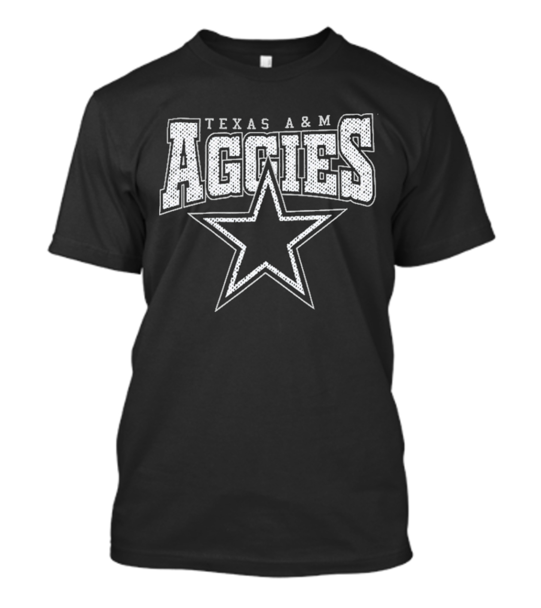 Texas A&M Aggies Star Logo Iconic College Team Apparel T-Shirt
